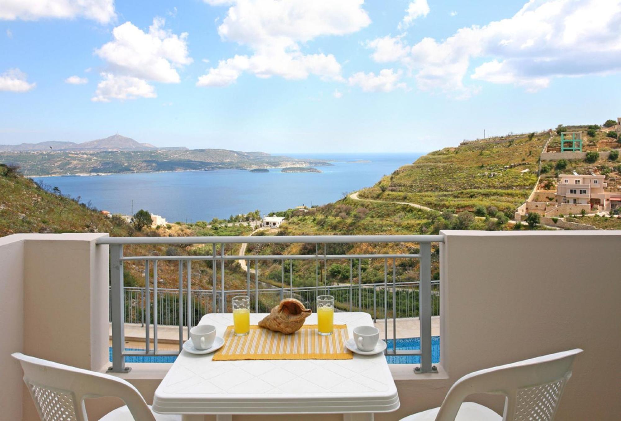 Aptera Paradise With Sea View Μεγάλα Χωράφια Εξωτερικό φωτογραφία