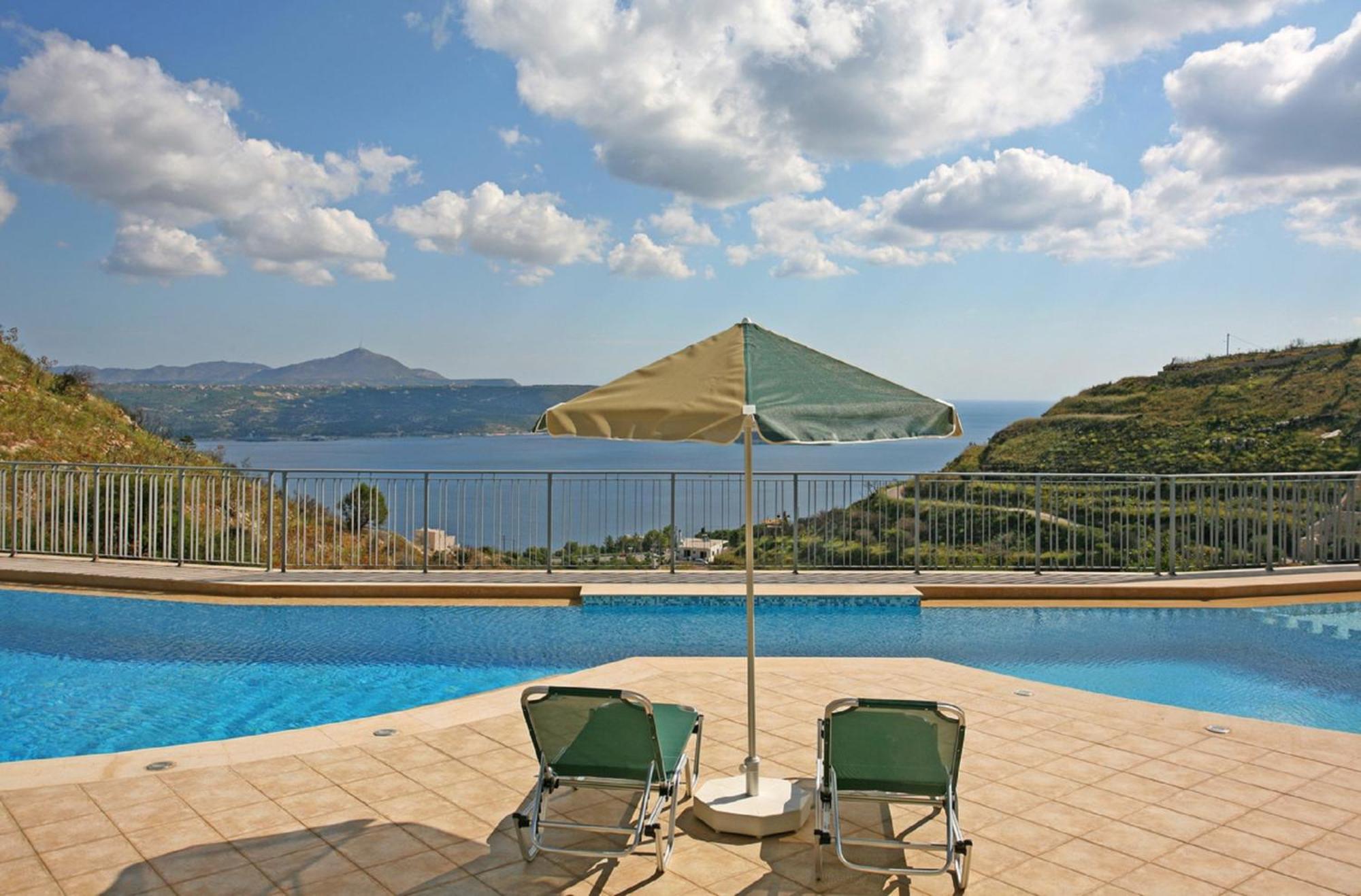 Aptera Paradise With Sea View Μεγάλα Χωράφια Εξωτερικό φωτογραφία
