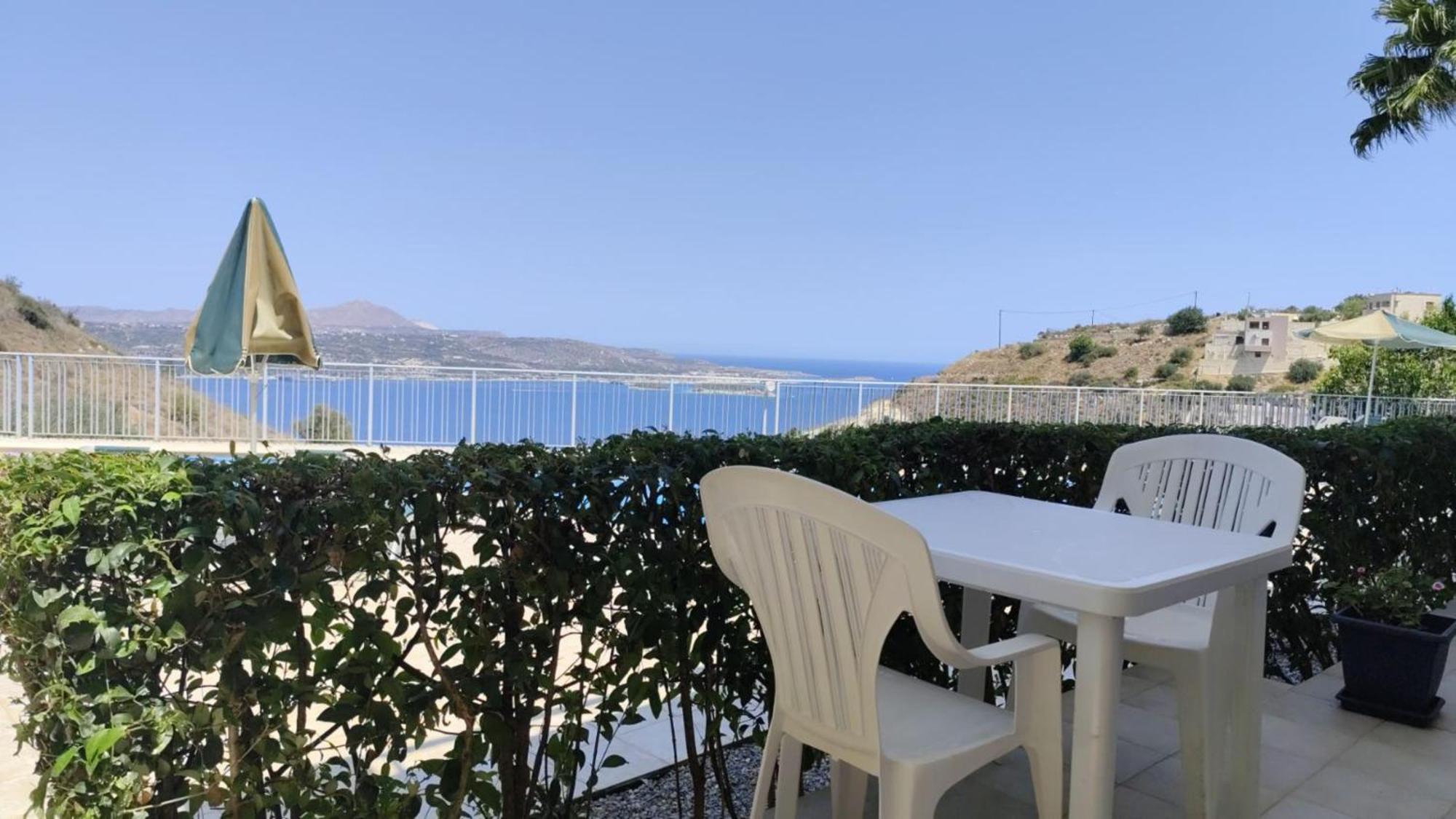 Aptera Paradise With Sea View Μεγάλα Χωράφια Εξωτερικό φωτογραφία